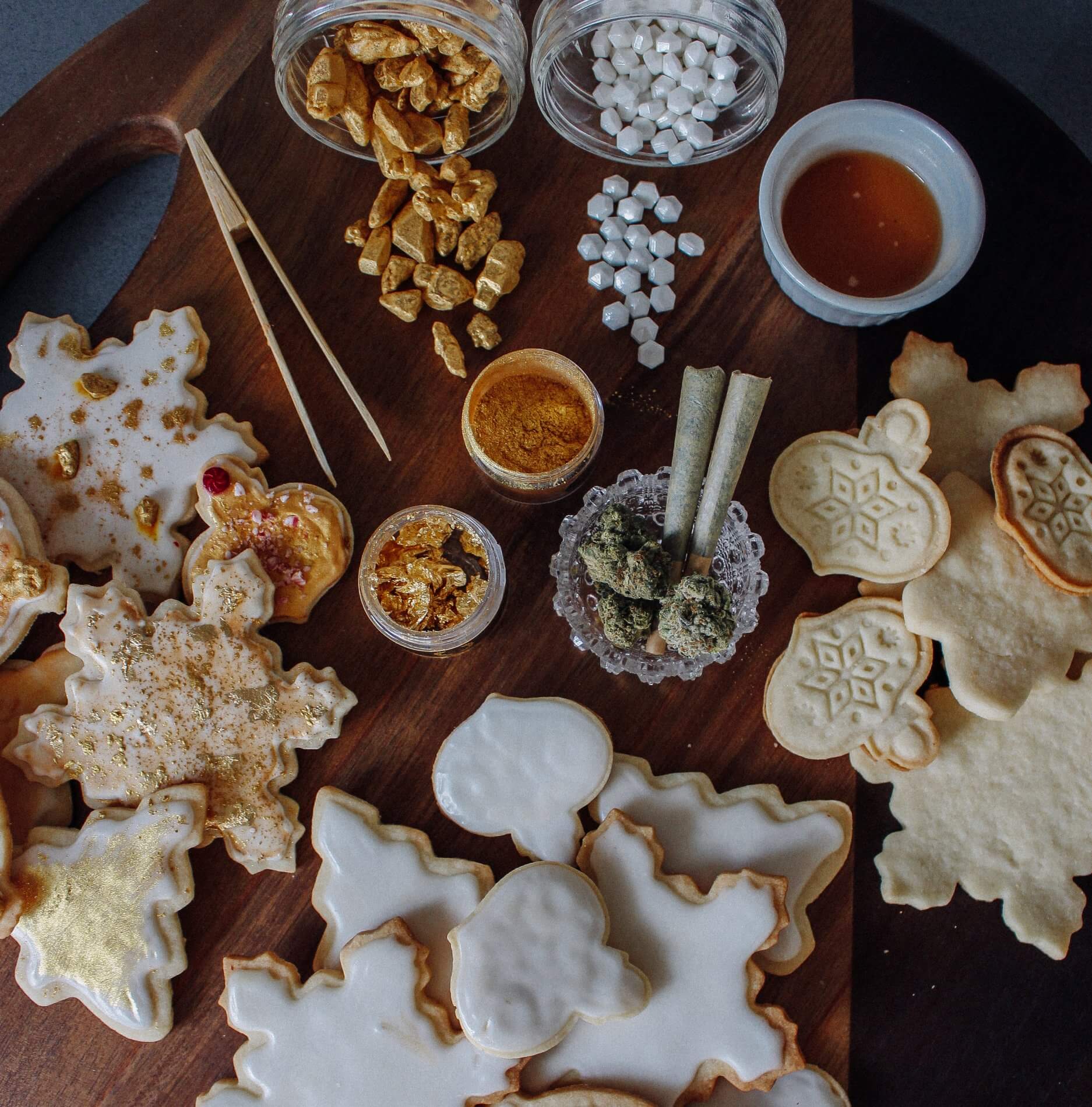 Infused Holiday Cookies